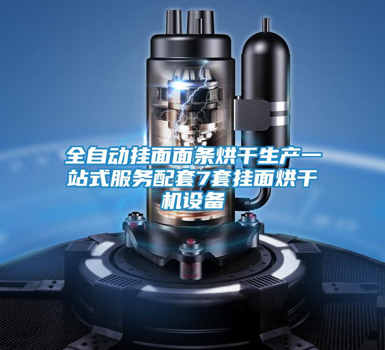 全自動掛面面條烘干生產(chǎn)一站式服務配套7套掛面烘干機設備