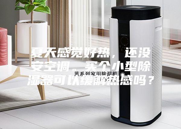 夏天感覺好熱，還沒安空調。買個小型除濕器可以緩解熱感嗎？