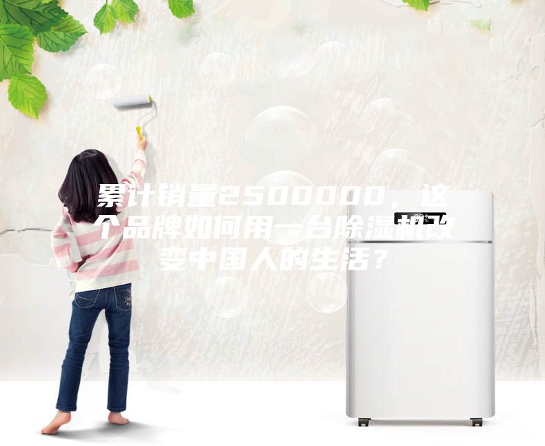 累計銷量2500000,這個品牌如何用一臺除濕機改變中國人的生活?