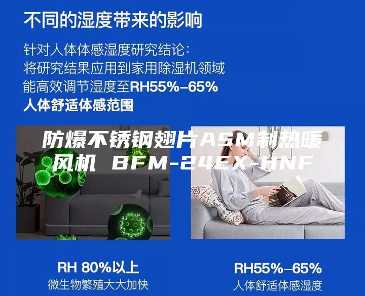 防爆不銹鋼翅片ASM制熱暖風(fēng)機(jī) BFM-24EX-HNF