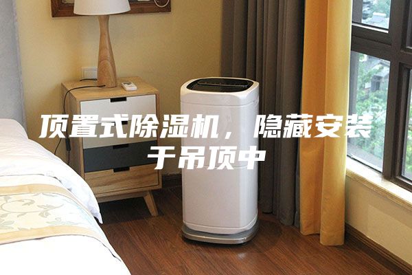 頂置式除濕機，隱藏安裝于吊頂中