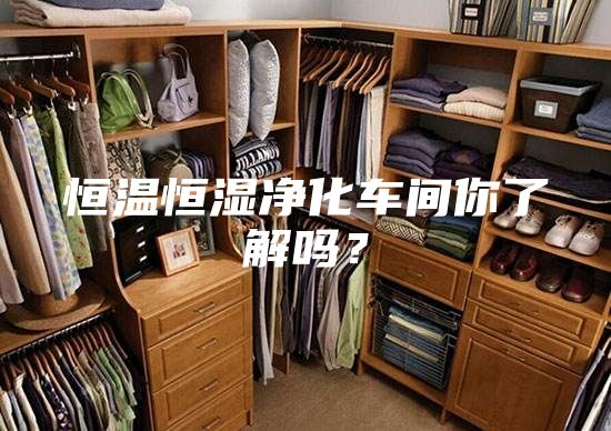 恒溫恒濕凈化車(chē)間你了解嗎？