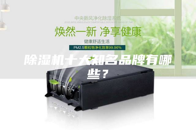 除濕機十大知名品牌有哪些？
