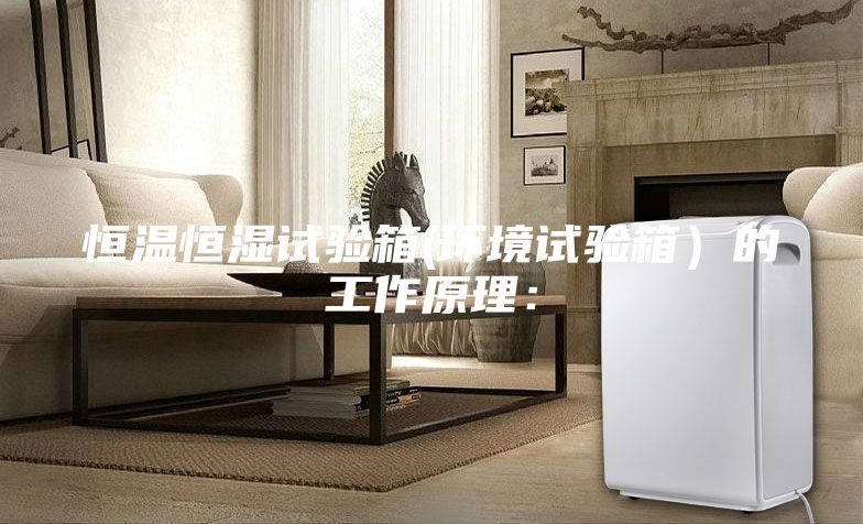 恒溫恒濕試驗箱(環境試驗箱)的工作原理: