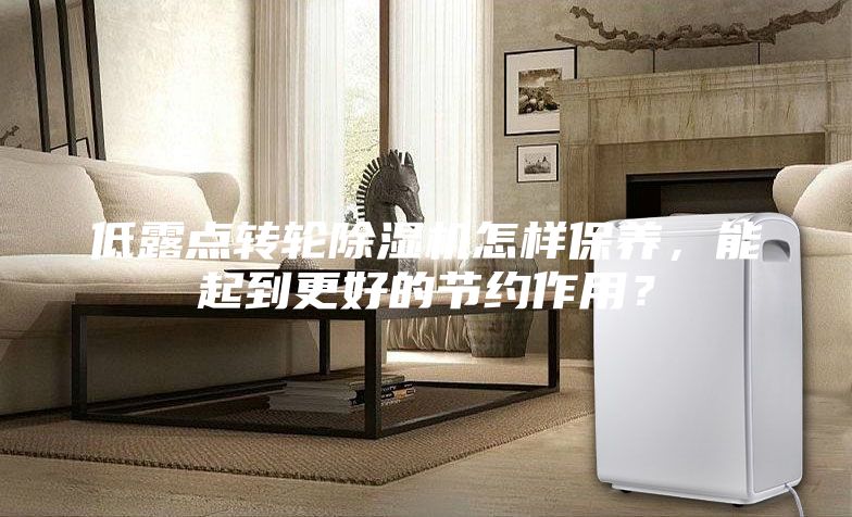 低露點轉輪除濕機怎樣保養，能起到更好的節約作用？