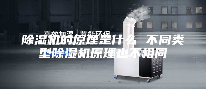 除濕機(jī)的原理是什么 不同類型除濕機(jī)原理也不相同